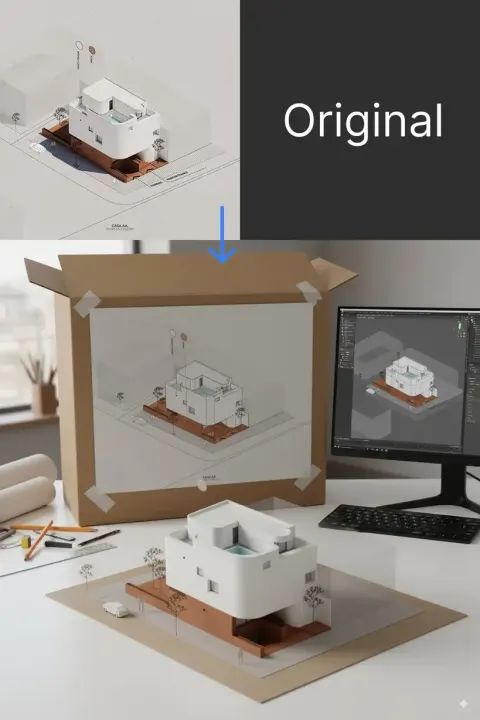 Architecture Model PVC Showcase