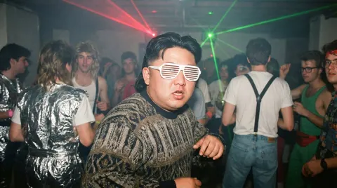 80s Nerd Tech Party Snapshot