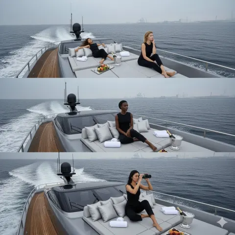 Ana de Armas Yacht Luxury