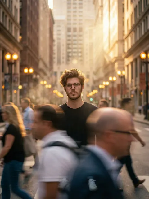 Still Man In Golden City Rush