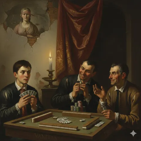 Mahjong Moral Painting
