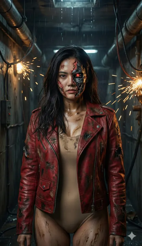 Wasteland Female Terminator Awakens