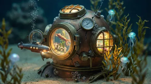 Cracked Shell Miniature Wonderland