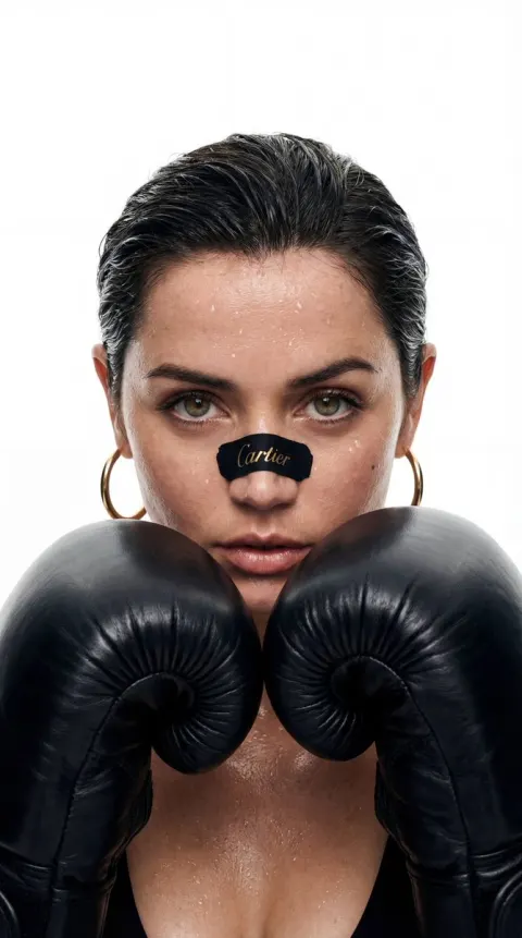Luxury Boxer Close-Up Portrait