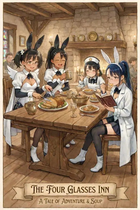 Anime Girl Beer Laugh Ryokan