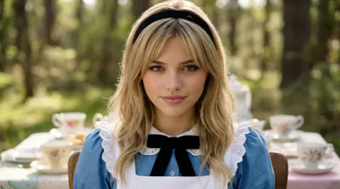 Confident Alice Cinematic Portrait