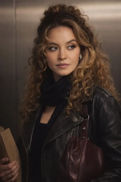 Cinematic Elevator Portrait With Curls