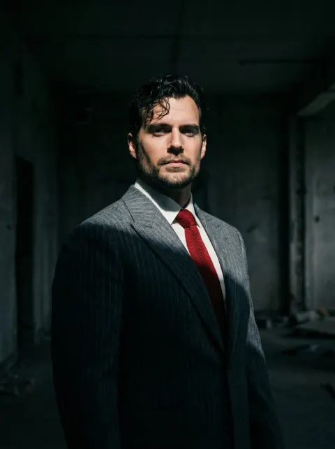 Dramatic Cinematic Low Angle Portrait