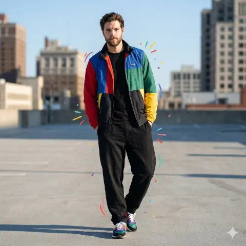 Rooftop Fashion Portrait