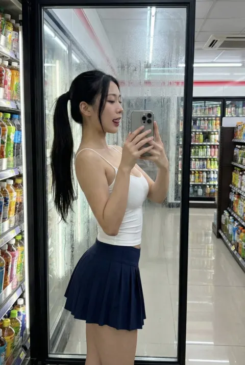 Late Night Store Selfie