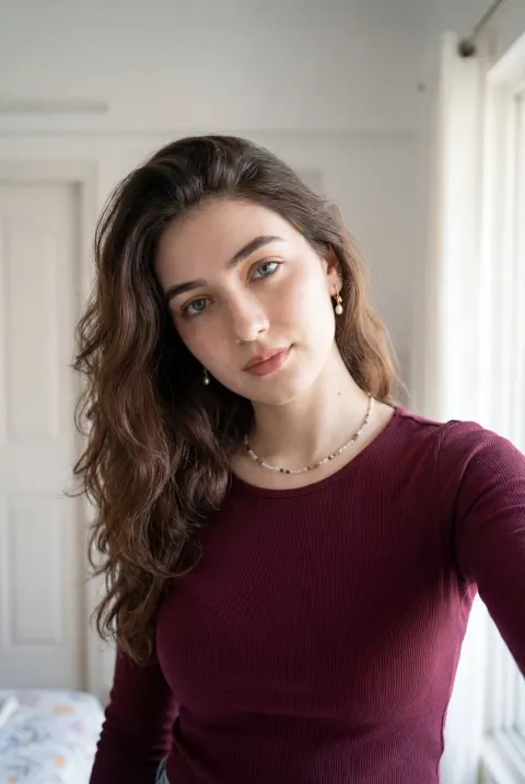 Natural Light Portrait by Window