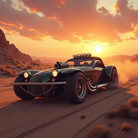 Steampunk Baroque Mad Max Cars in Rocket League