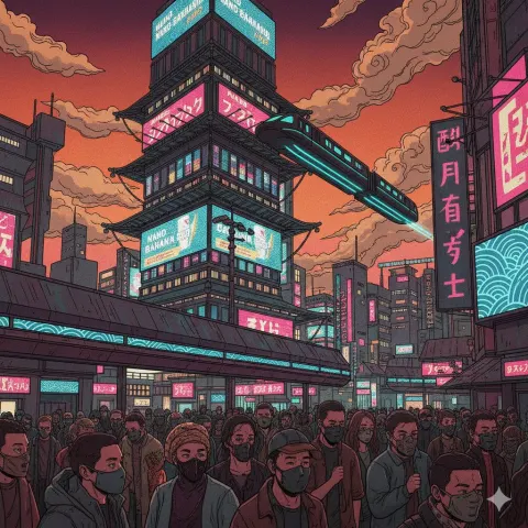 Cyberpunk Royal Carriage