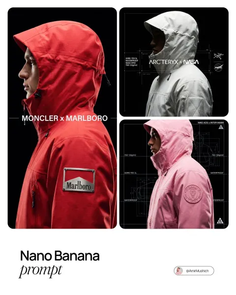 Tech Outdoor Wear Collab Poster