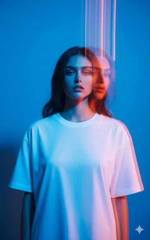 Neon Dream Portrait