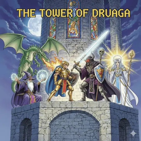 Gilgamesh vs Druaga Epic Battle