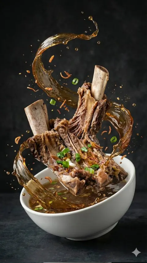 Cinematic Food Splash Photography