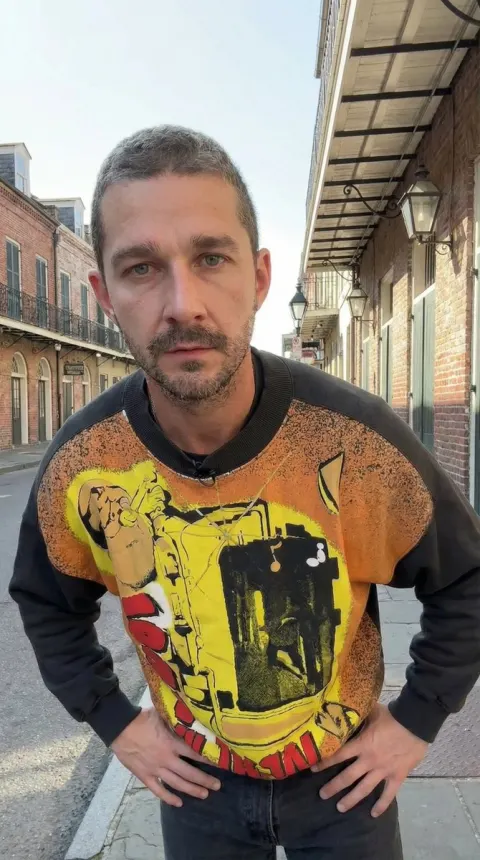 Man on New Orleans Sidewalk