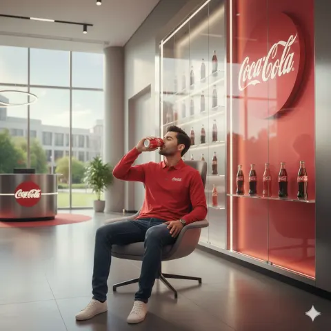 Coca-Cola Vibrant Product Showcase