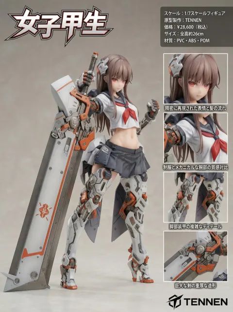 Armored Mecha Girl Figure Showcase