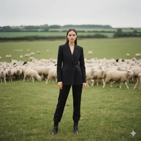 Fashionable Solitude on Sheep Ranch