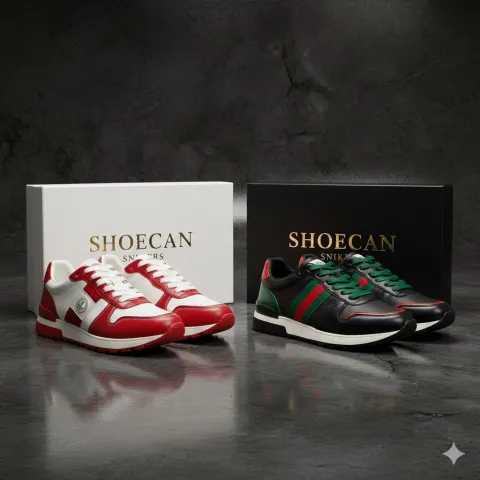 Floating Sneakers Glow Ad