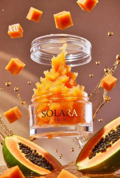 Luxury Papaya Scrub Ad