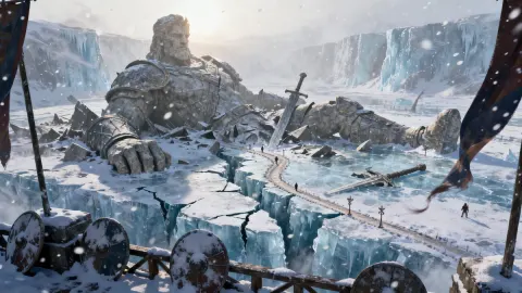 Frozen Ancient Battlefield