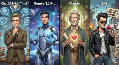 AI Titans Personified