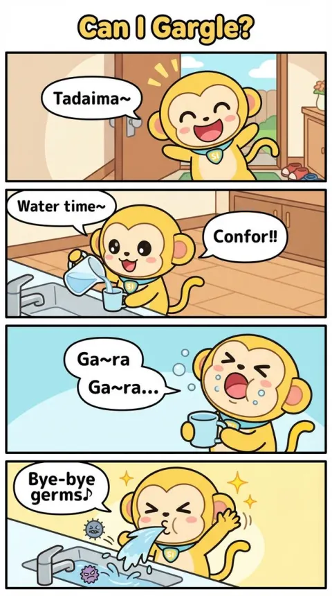 Let's Rinse Mouths English