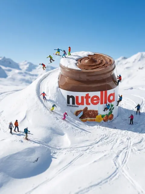 Giant Banana Snow Adventure