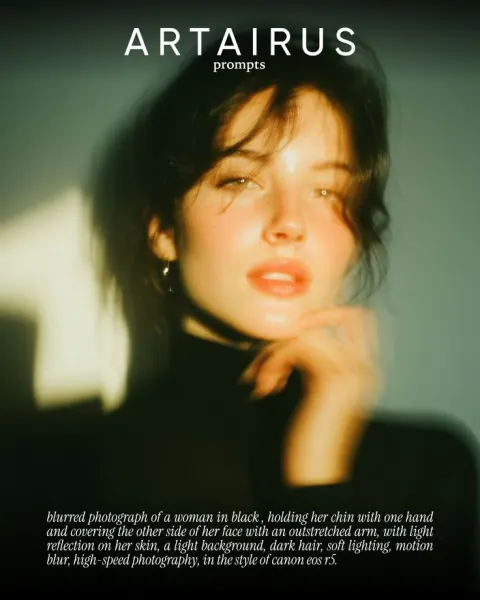 Golden Dreamy Film Portrait