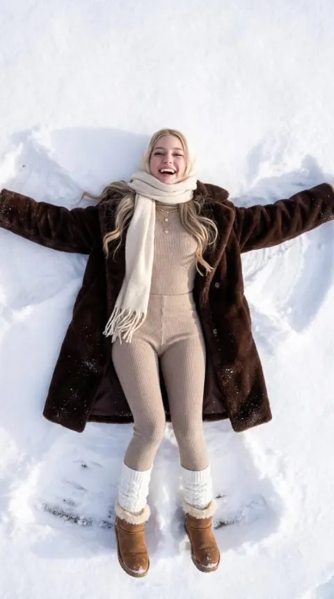 Snow Angel Old Money Winter