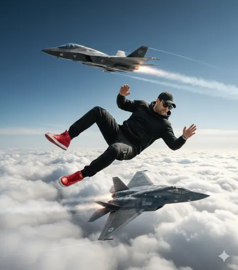 Skyfall Fighter Chase