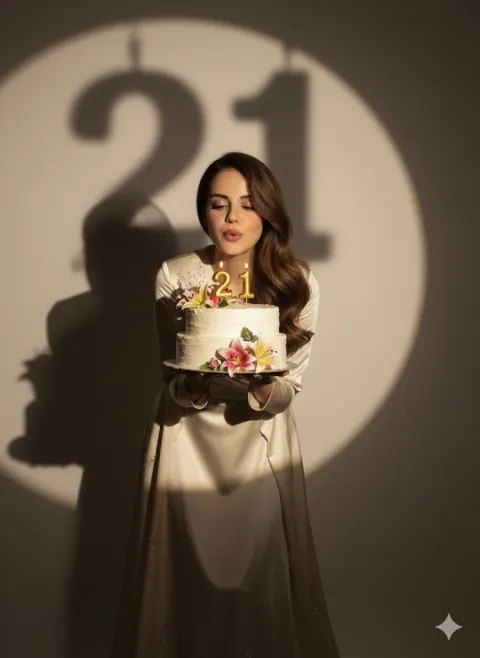 Chic 26th Birthday Portrait