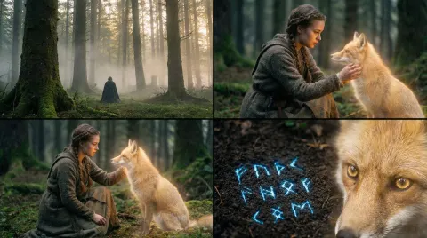 Cinematic Narrative Scene