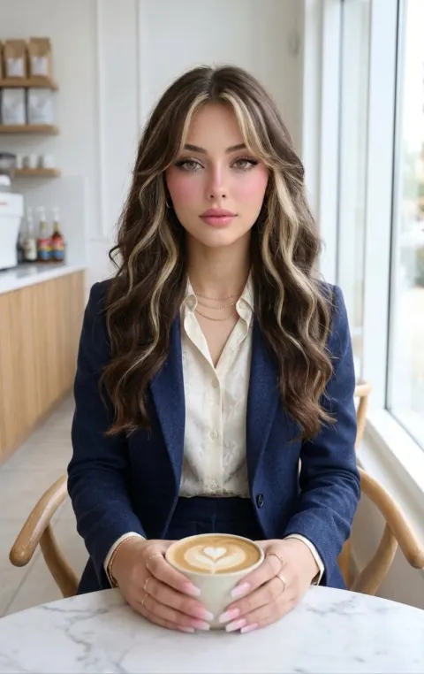 Golden Highlight Café Beauty