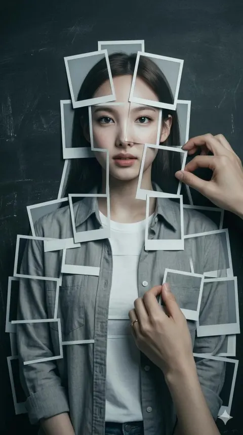 Collage Portrait Photography Art