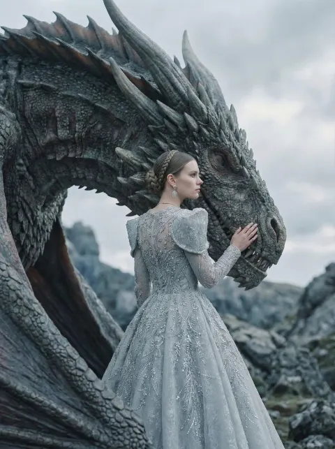 Dragon Lady Haute Couture Portrait