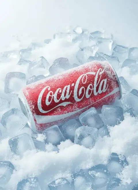 Coca-Cola Icy Studio Product Shot
