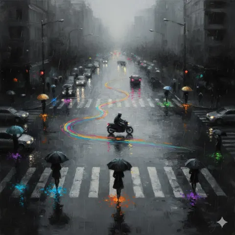 Neon Rain: Solitary Urban Ride