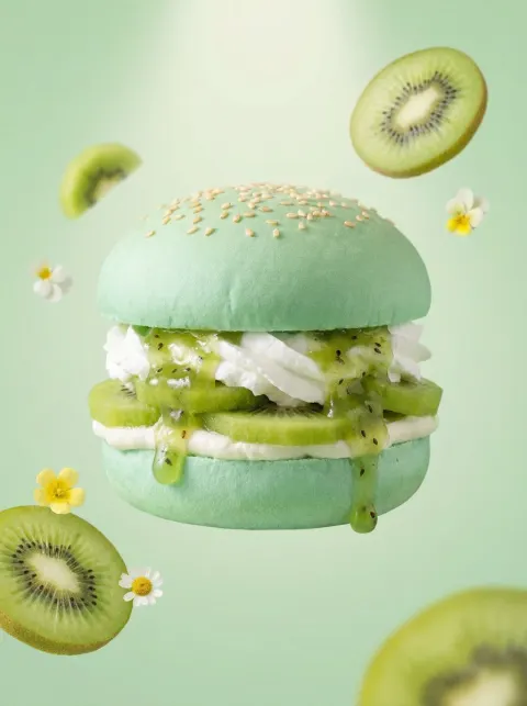 Strawberry Cream Dream Burger