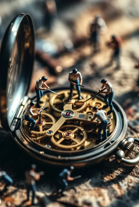 Tiny Watchmakers Restore Time