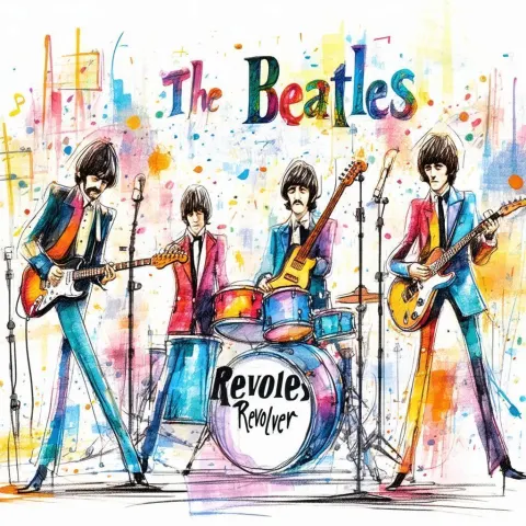 The Beatles Revolver as Whiteboard Animation
