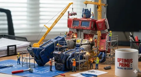 Mini Crew Builds Skyscraper Style