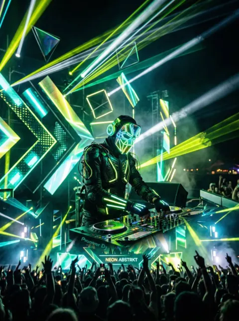 Neon Festival DJ Stage