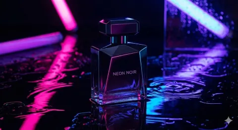 Neon Reflective Product Studio Photo