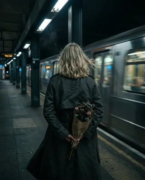 Night Station Solitude