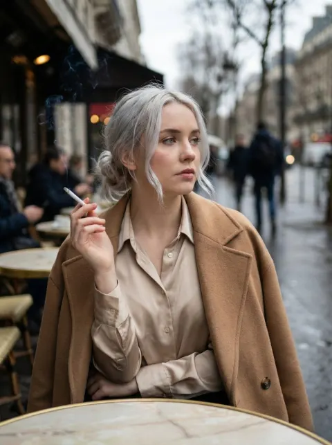 Parisian Cigarette Reverie