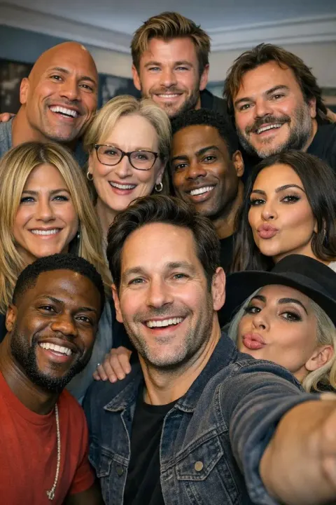 Selfie with Paul Rudd